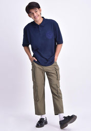 Men's Oversized Polo Shirt