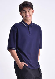 Men's Knit Polo Shirt