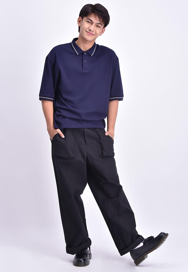 Men's Knit Polo Shirt