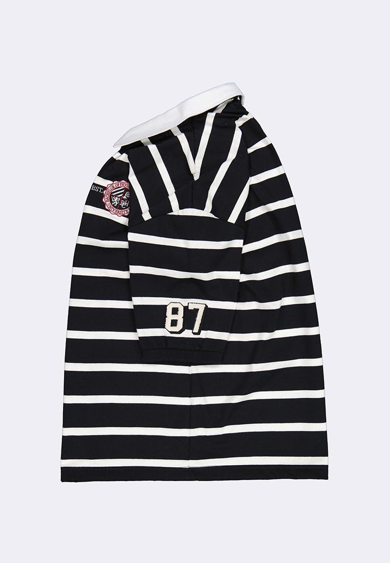 Bench x SB19 Men's Striped Polo Shirt