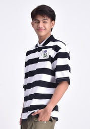 Bench x Solomon Men's Striped Polo Shirt