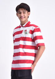 Bench x Solomon Men's Striped Polo Shirt