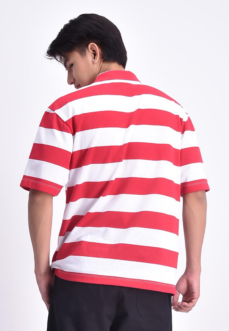 Bench x Solomon Men's Striped Polo Shirt