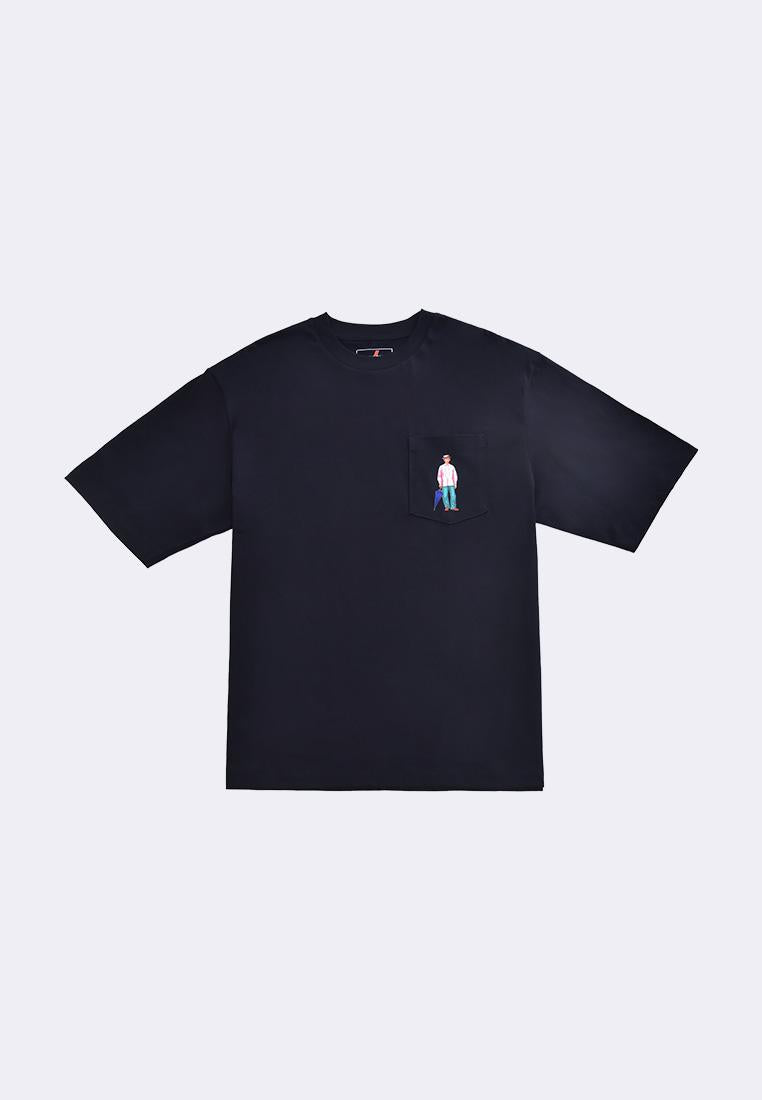 Men's Round Neck Graphic T-Shirt