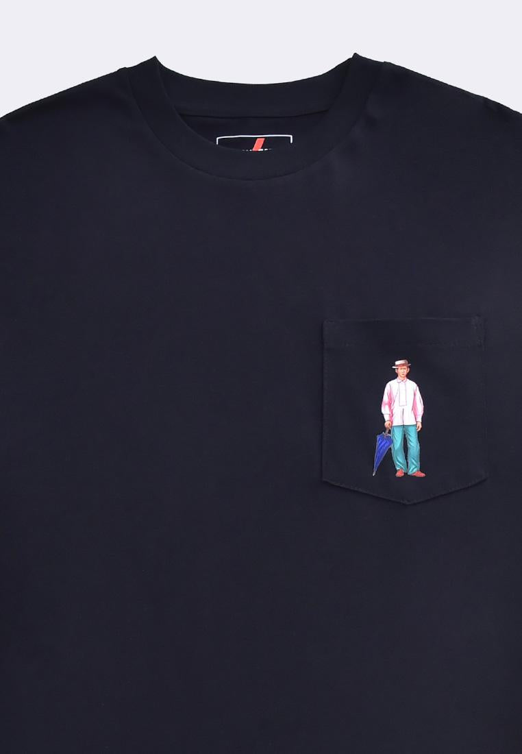 Men's Round Neck Graphic T-Shirt