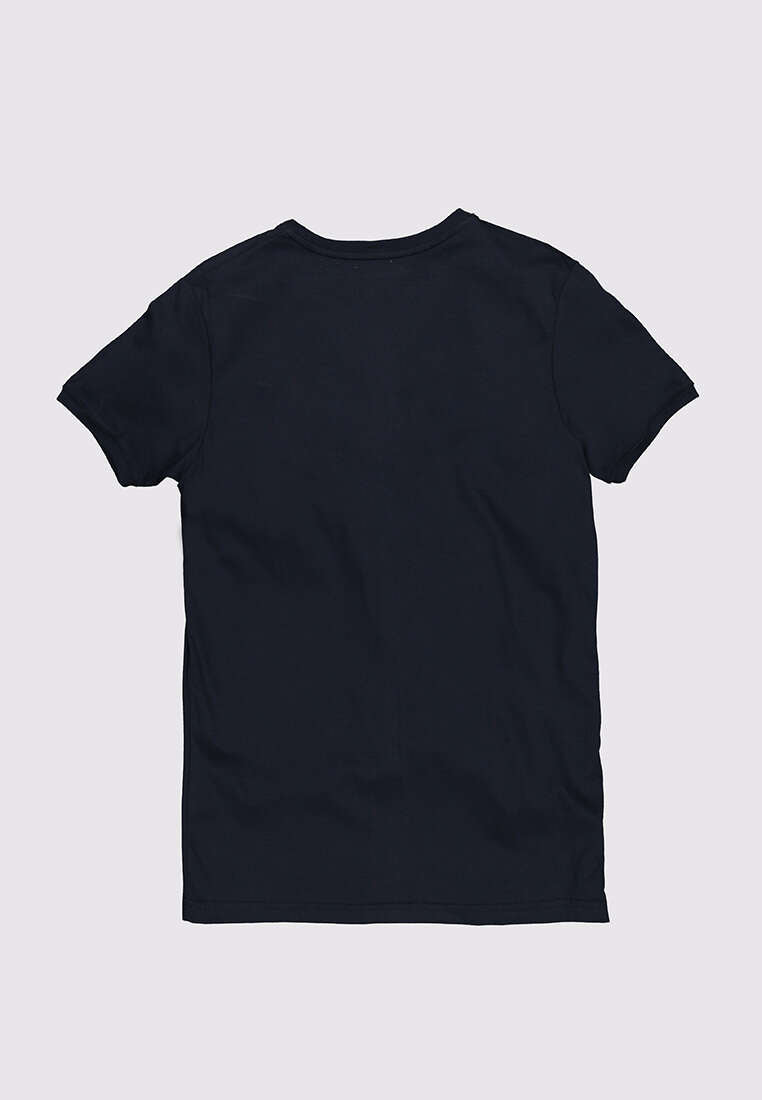 Men's V Neck Cuffed Undershirt