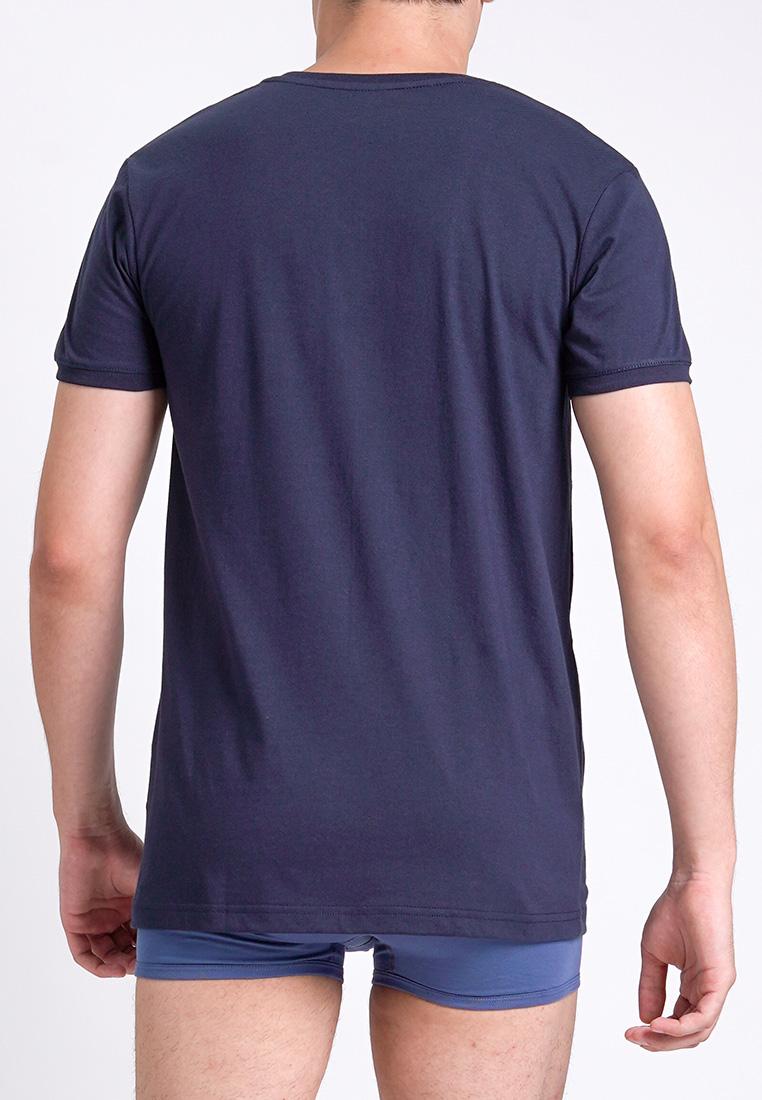 Men's V Neck Cuffed Undershirt