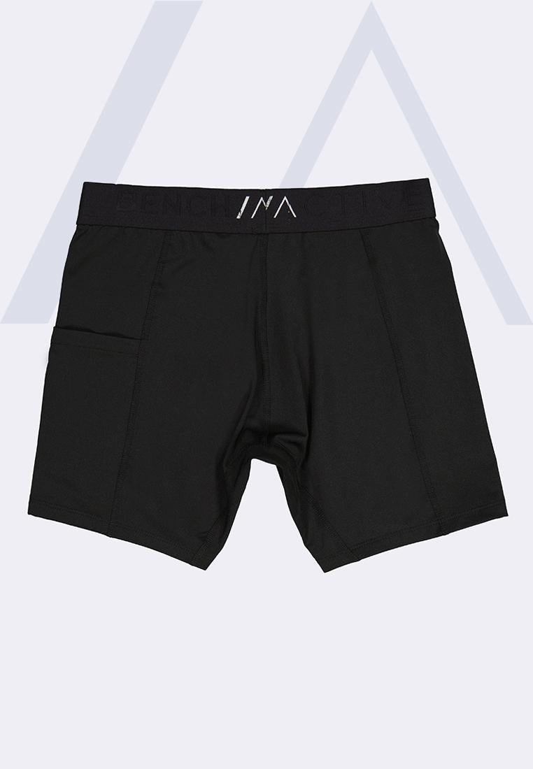 Men's Active Compression Shorts With Side Pocket