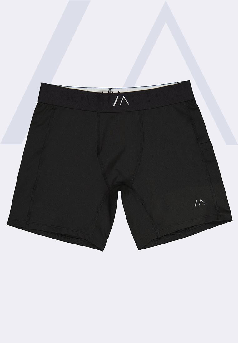 Men's Active Compression Shorts With Side Pocket