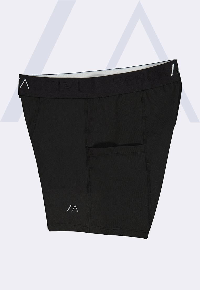 Men's Active Compression Shorts With Side Pocket