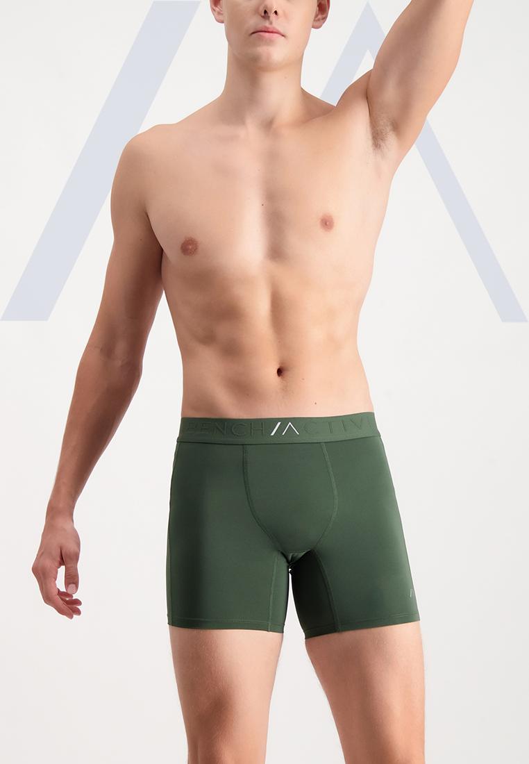 Men's Active Compression Shorts With Side Pocket
