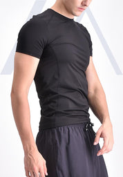 Men's Active Compression Shirt with Mesh