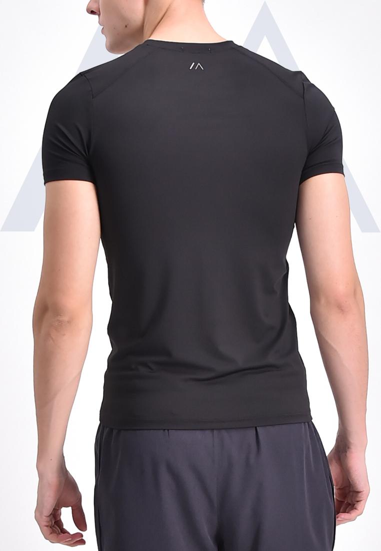 Men's Active Compression Shirt with Mesh