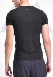 Men's Active Compression Shirt with Mesh
