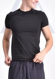 Men's Active Compression Shirt with Mesh