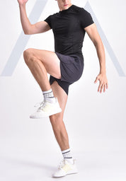 Men's Active Compression Shirt with Mesh