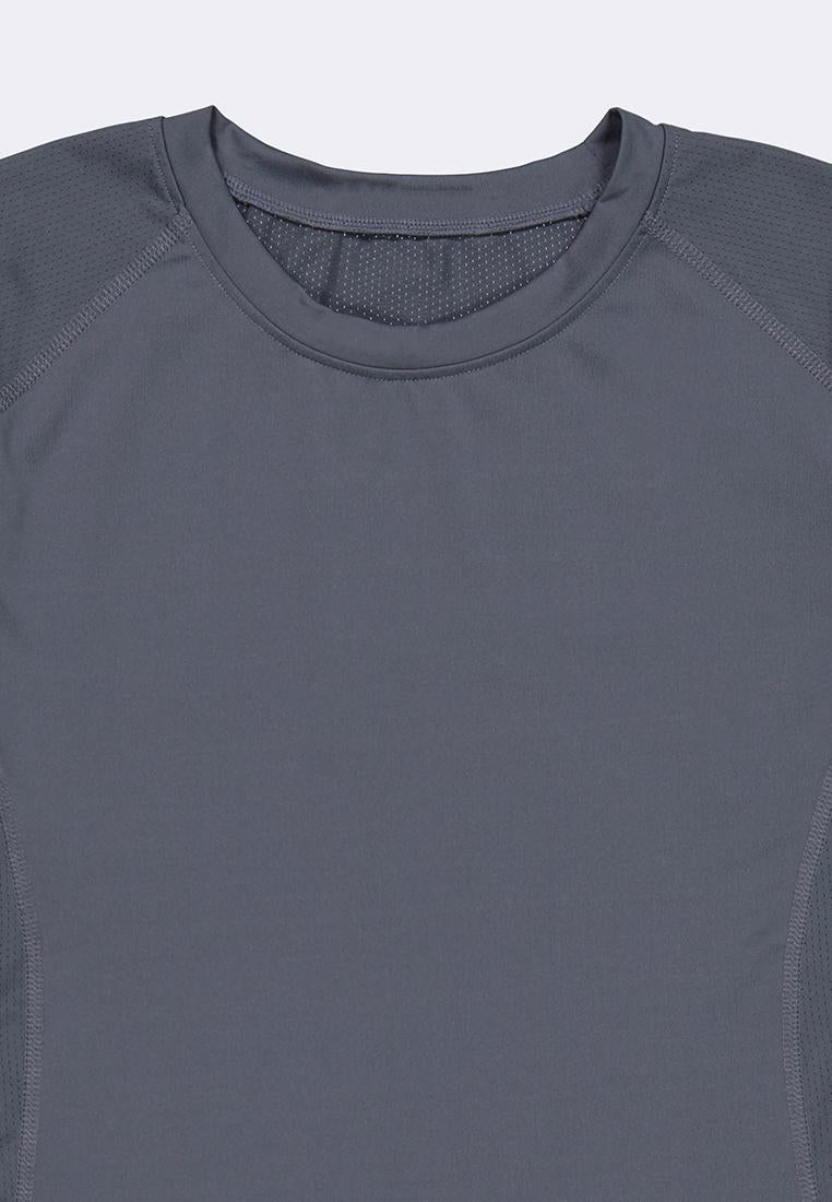 Men's Active Compression Shirt with Mesh
