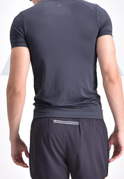 Men's Active Compression Shirt with Mesh