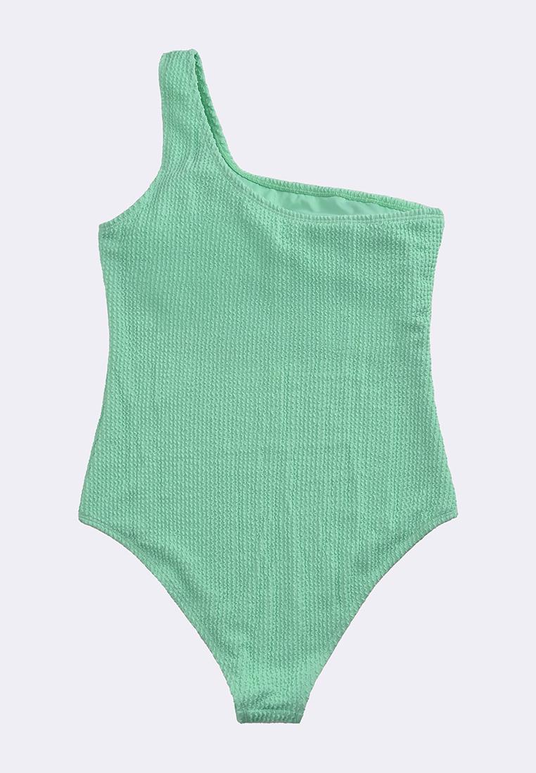 Women's Asymmetrical One Piece Hi-Leg Swimsuit