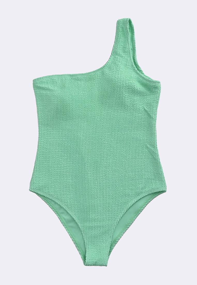 Women's Asymmetrical One Piece Hi-Leg Swimsuit
