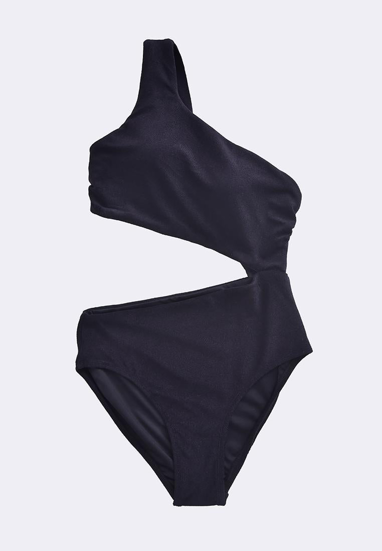 Women's Asymmetrical One Piece Hi-Leg Swimsuit