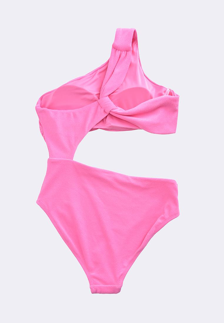 Women's Asymmetrical One Piece Hi-Leg Swimsuit