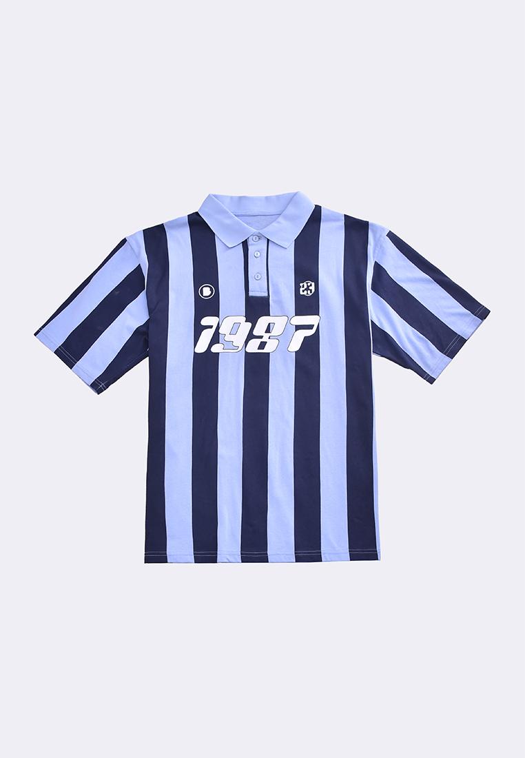 Men's Striped Polo Shirt