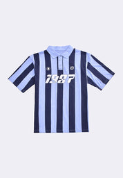 Men's Striped Polo Shirt