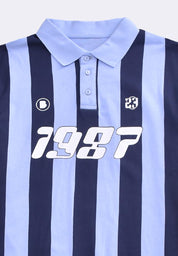 Men's Striped Polo Shirt