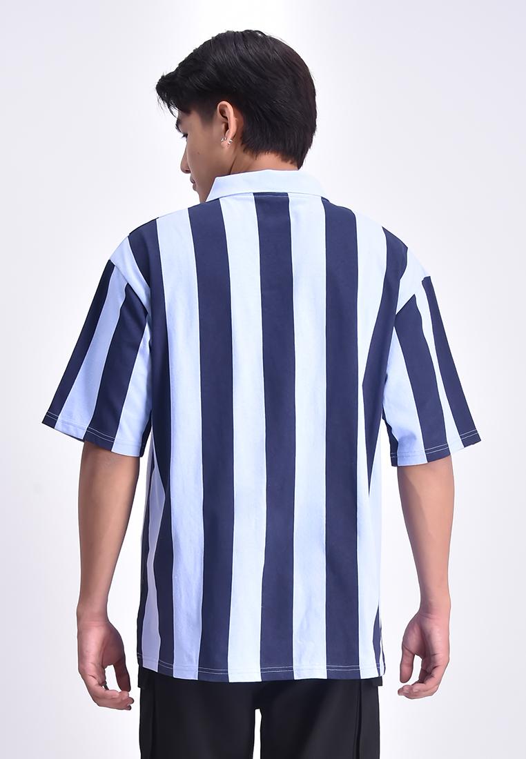 Men's Striped Polo Shirt