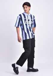 Men's Striped Polo Shirt