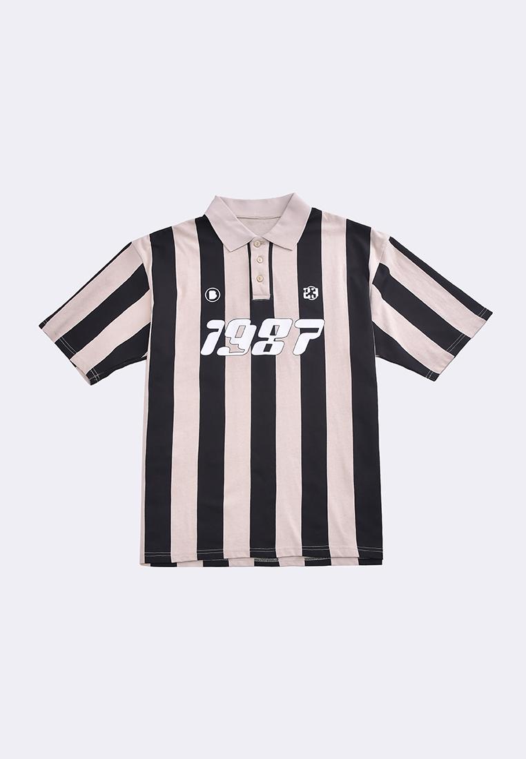 Men's Striped Polo Shirt