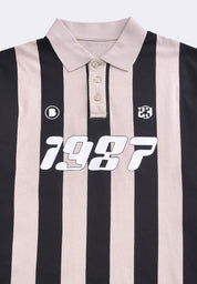 Men's Striped Polo Shirt