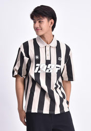 Men's Striped Polo Shirt