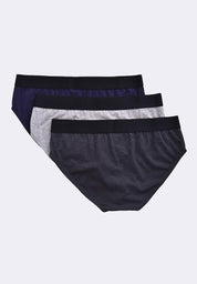 Men's 3-in-1 Pack Hipster Brief