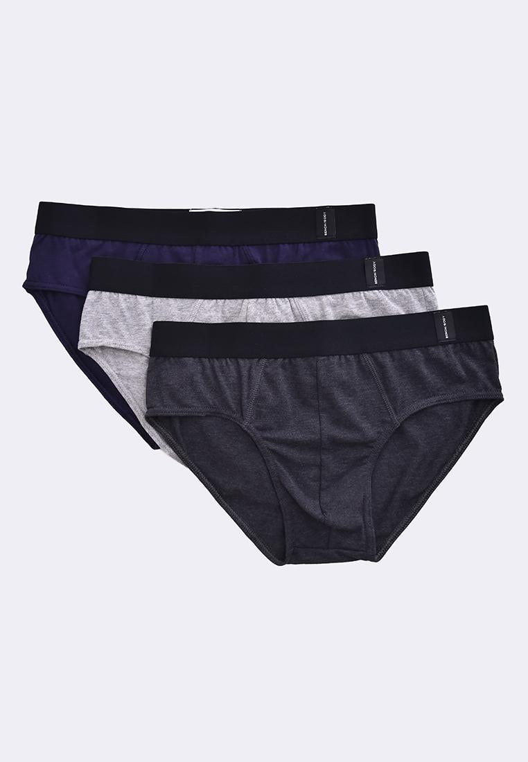 Men's 3-in-1 Pack Hipster Brief