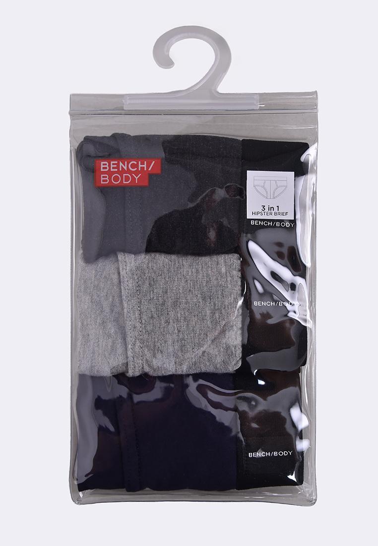 Men's 3-in-1 Pack Hipster Brief