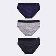 Men's 3-in-1 Pack Hipster Brief