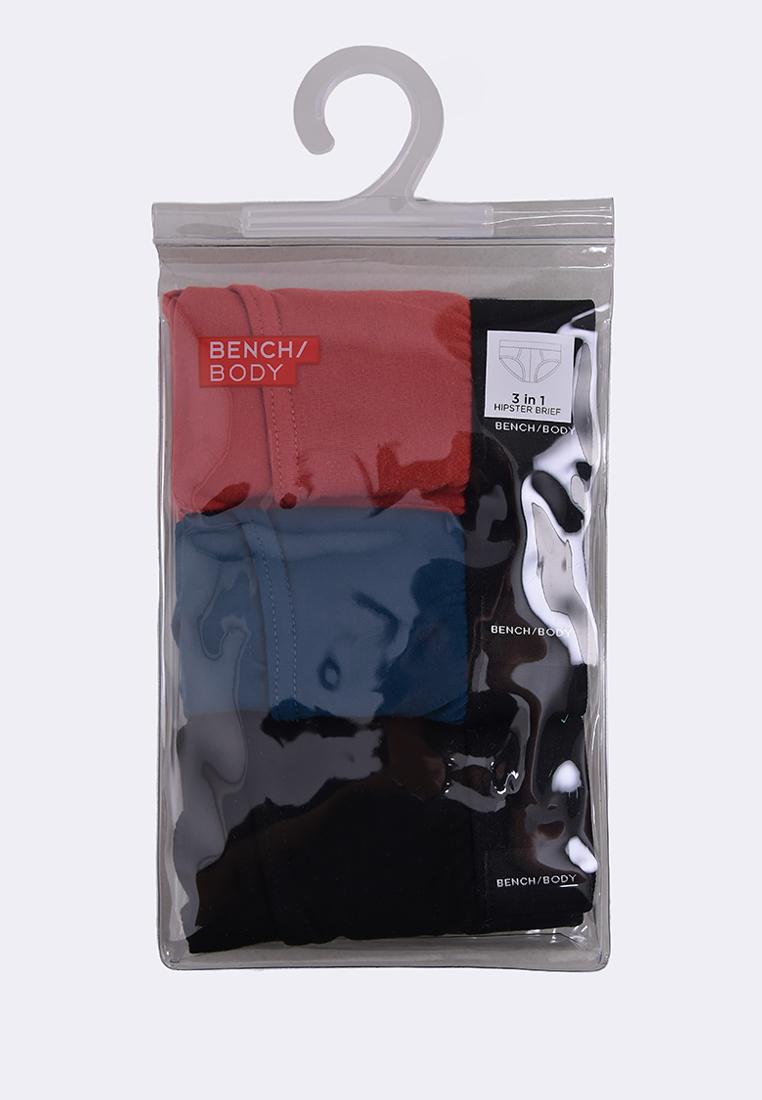 Men's 3-in-1 Pack Hipster Brief