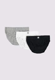 Men's 3-in-1 Pack Hipster Brief