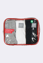Men's 3-in-1 Pack Hipster Brief