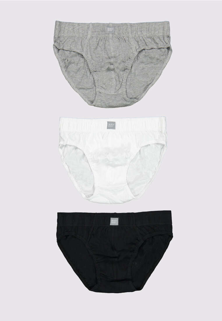 Men's 3-in-1 Pack Hipster Brief