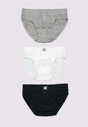 Men's 3-in-1 Pack Hipster Brief