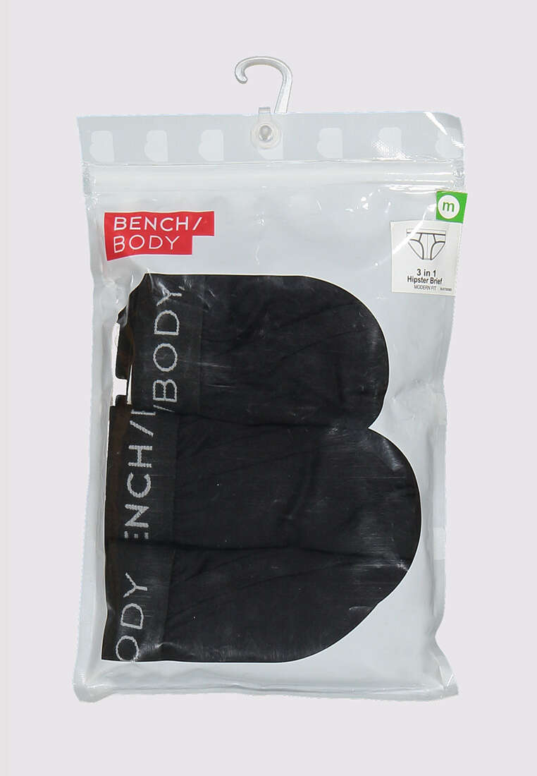 Men's 3-in-1 Pack Hipster Brief