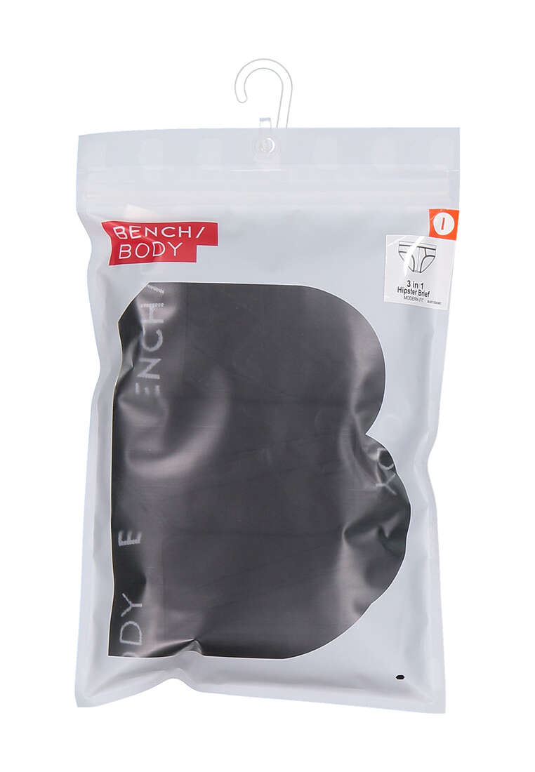 Men's 3-in-1 Pack Hipster Brief