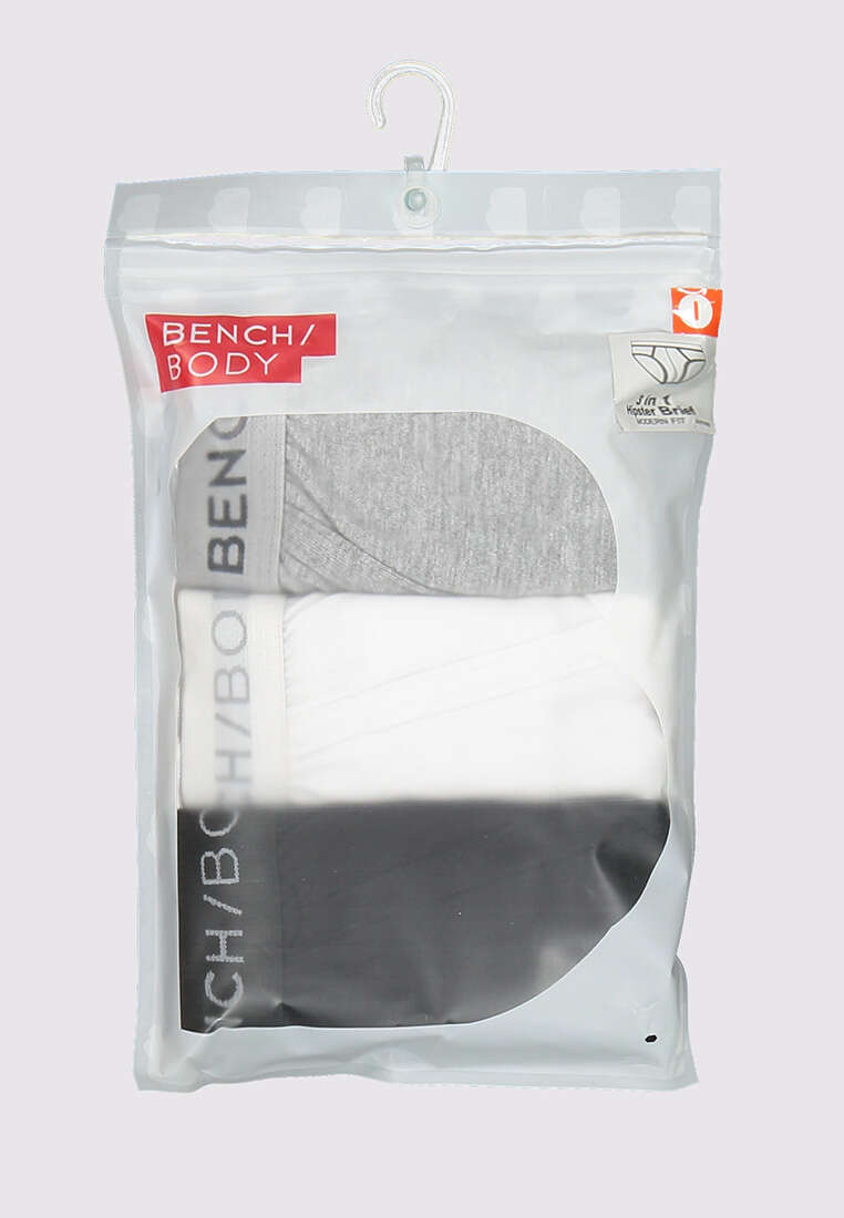 Men's 3-in-1 Pack Hipster Brief