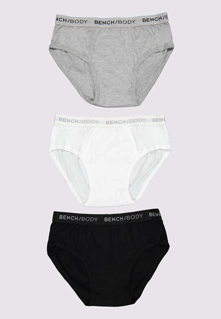 Men's 3-in-1 Pack Hipster Brief