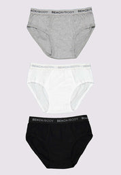 Men's 3-in-1 Pack Hipster Brief