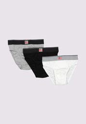 Men's 3-in-1 Pack Hipster Brief