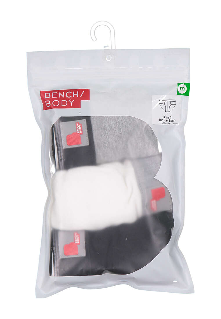 Men's 3-in-1 Pack Hipster Brief